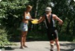 Olympic Triathlon - 2007 - Jahr, als es mehr als 30 war. (C) in Schatten und ein Block des Eises...