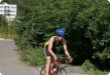 Olympic Triathlon - 2007 - Jahr, als es mehr als 30 war. (C) in Schatten und ein Block des Eises...