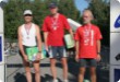 Olympic Triathlon - 2007 - Jahr, als es mehr als 30 war. (C) in Schatten und ein Block des Eises... Olympic Triathlon - 2007 - Jahr, als es mehr als 30 war. (C) in Schatten und ein Block des Eises...
