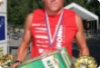 Olympic Triathlon - 2007 - Jahr, als es mehr als 30 war. (C) in Schatten und ein Block des Eises... Olympic Triathlon - 2007 - Jahr, als es mehr als 30 war. (C) in Schatten und ein Block des Eises...