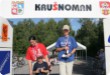 Olympic Triathlon - 2007 - Jahr, als es mehr als 30 war. (C) in Schatten und ein Block des Eises... Olympic Triathlon - 2007 - Jahr, als es mehr als 30 war. (C) in Schatten und ein Block des Eises...