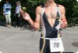 Olympic Triathlon - 2007 - Jahr, als es mehr als 30 war. (C) in Schatten und ein Block des Eises...