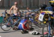 Olympic Triathlon - 2007 - Year, when it was over 30th. (C) in the shade and a block of ice...