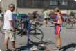 Olympic Triathlon - 2007 - Jahr, als es mehr als 30 war. (C) in Schatten und ein Block des Eises... Olympic Triathlon - 2007 - Jahr, als es mehr als 30 war. (C) in Schatten und ein Block des Eises...