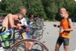 Olympic Triathlon - 2007 - Jahr, als es mehr als 30 war. (C) in Schatten und ein Block des Eises...