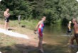 Olympic Triathlon - 2007 - Jahr, als es mehr als 30 war. (C) in Schatten und ein Block des Eises... Olympic Triathlon - 2007 - Jahr, als es mehr als 30 war. (C) in Schatten und ein Block des Eises...