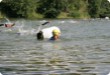 Olympic Triathlon - 2007 - Jahr, als es mehr als 30 war. (C) in Schatten und ein Block des Eises... Olympic Triathlon - 2007 - Jahr, als es mehr als 30 war. (C) in Schatten und ein Block des Eises...