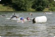 Olympic Triathlon - 2007 - Jahr, als es mehr als 30 war. (C) in Schatten und ein Block des Eises...