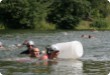 Olympic Triathlon - 2007 - Jahr, als es mehr als 30 war. (C) in Schatten und ein Block des Eises... Olympic Triathlon - 2007 - Jahr, als es mehr als 30 war. (C) in Schatten und ein Block des Eises...