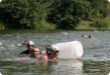 Olympic Triathlon - 2007 - Jahr, als es mehr als 30 war. (C) in Schatten und ein Block des Eises...