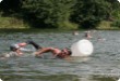 Olympic Triathlon - 2007 - Jahr, als es mehr als 30 war. (C) in Schatten und ein Block des Eises...