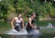 Krušnoman MTB Triathlon - 2009 - Poprvé na horském kole a hned skoro dvojnásobná účast závodníků. Horská kola holt vládnou. Zkracovali...