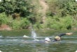 Olympic Triathlon - 2007 - Jahr, als es mehr als 30 war. (C) in Schatten und ein Block des Eises...