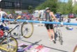Olympic Triathlon - 2007 - Jahr, als es mehr als 30 war. (C) in Schatten und ein Block des Eises... Olympic Triathlon - 2007 - Jahr, als es mehr als 30 war. (C) in Schatten und ein Block des Eises...