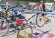 Olympic Triathlon - 2007 - Jahr, als es mehr als 30 war. (C) in Schatten und ein Block des Eises...