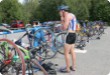 Olympic Triathlon - 2007 - Jahr, als es mehr als 30 war. (C) in Schatten und ein Block des Eises... Olympic Triathlon - 2007 - Jahr, als es mehr als 30 war. (C) in Schatten und ein Block des Eises...